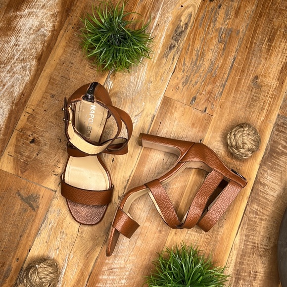 Napolioni leather brown heels - Picture 7 of 7